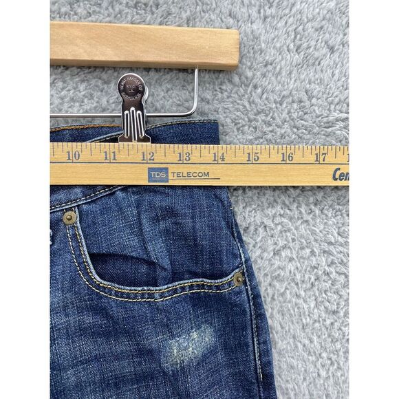 Levi's 514 Jeans Boys Size 16R 28x28 Straight Leg Medium Wash Blue Denim Jeans - Picture 3 of 8